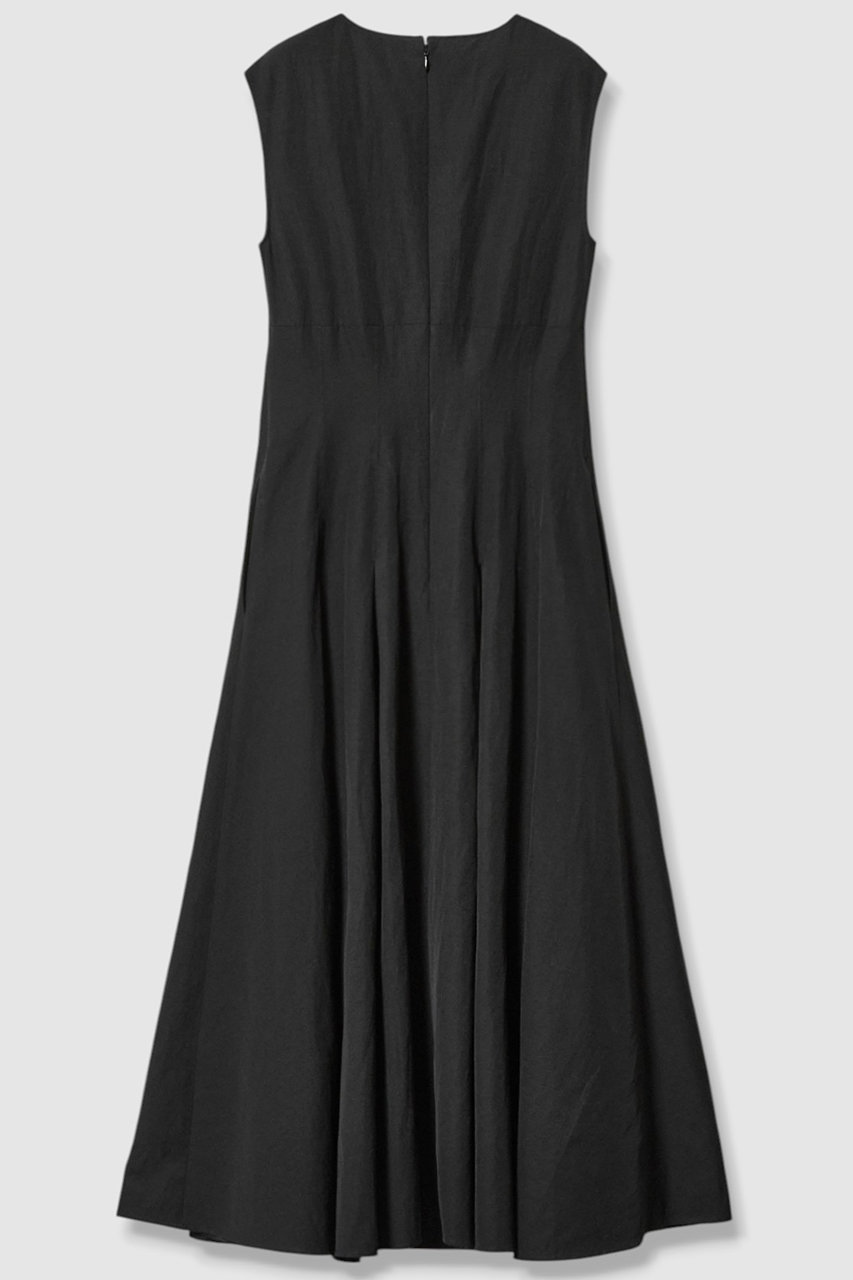 ANAYI(アナイ)｜トリアセリネンノースリーブワンピース/ブラック の