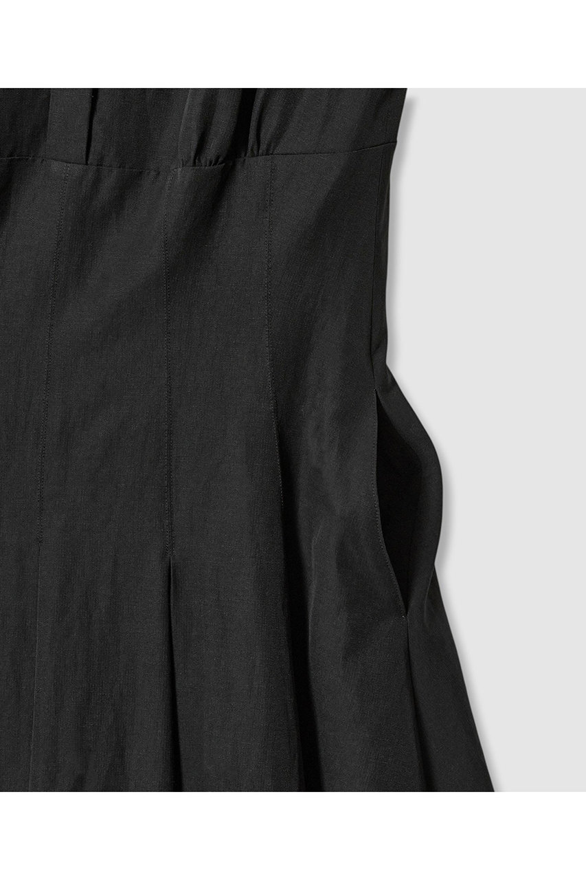 ANAYI ブラック ノースリーブワンピース 38 ANAYI(アナイ)｜トリアセリネンノースリーブワンピース/ブラック の