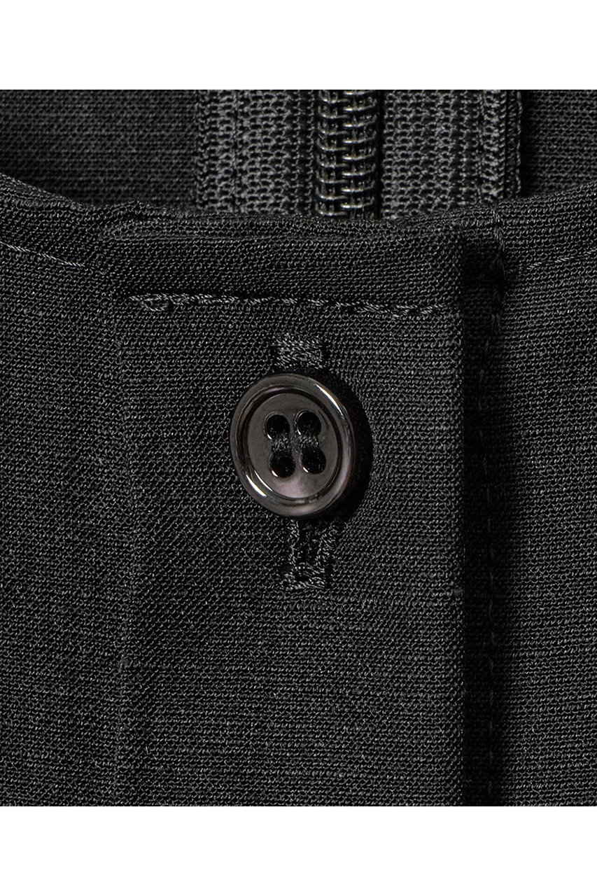 ANAYI(アナイ)｜トリアセリネンノースリーブワンピース/ブラック の