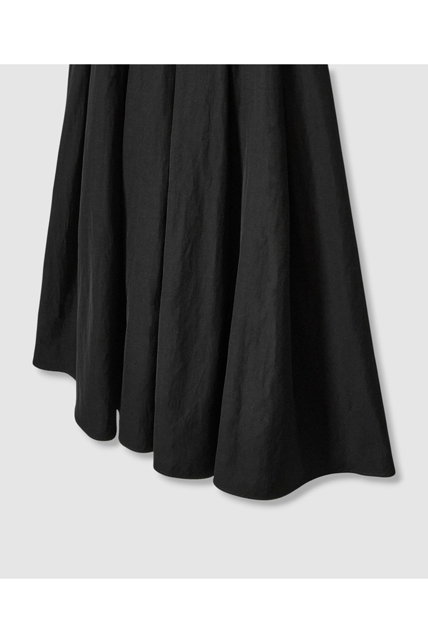 ARAIA アライア　ブラックノースリーブワンピース ALAIA（アライア） ノースリーブプリーツニットドレスワンピース