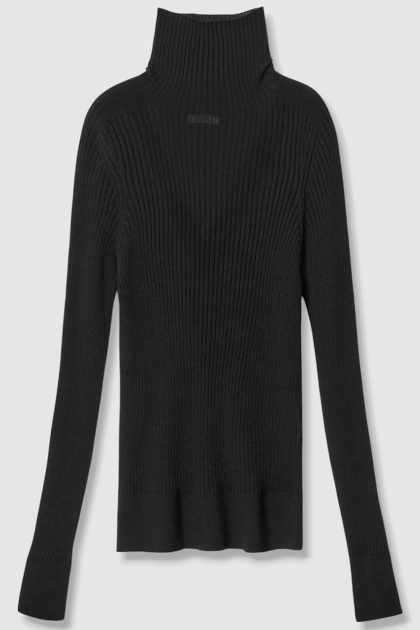 シアーウールハイネック プルオーバー