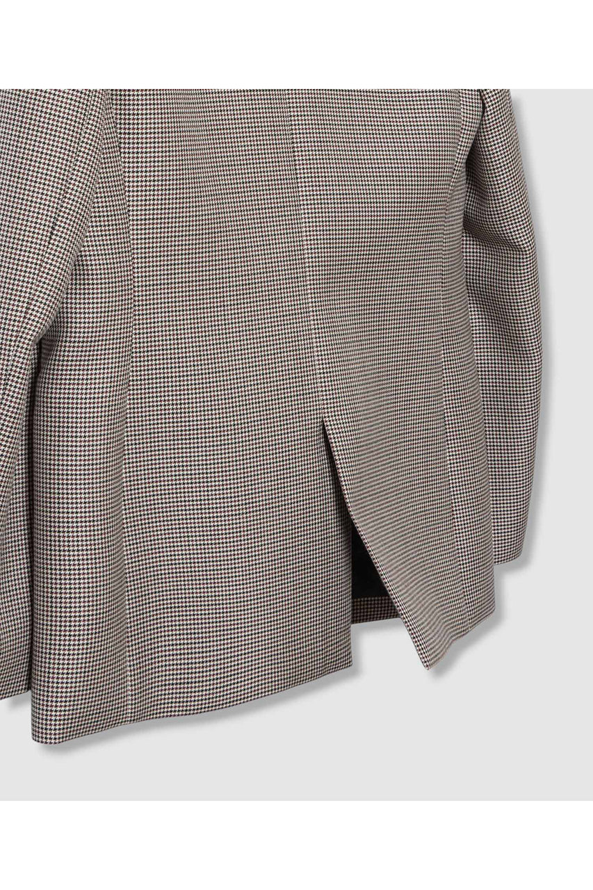 ANAYI(アナイ)｜ダブルクロスピークドジャケット/レッド系 の通販