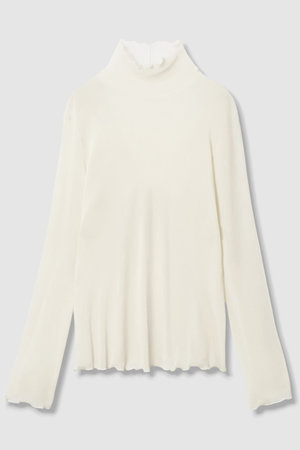 アナイ/ANAYIのチュールフロッキータートル プルオーバー(110100/110103)