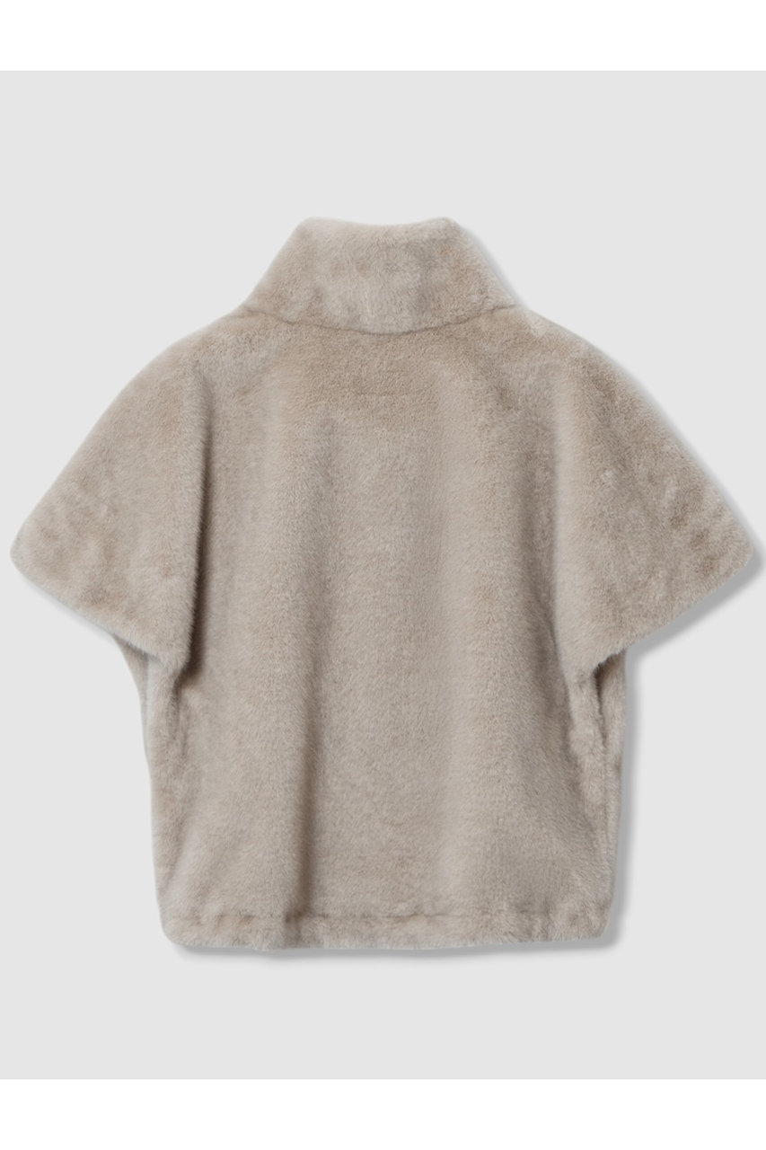 専用です。アナイ　フェイクミンクファージレ ANAYI(アナイ)｜フェイクミンクファージレ/グレージュ の通販