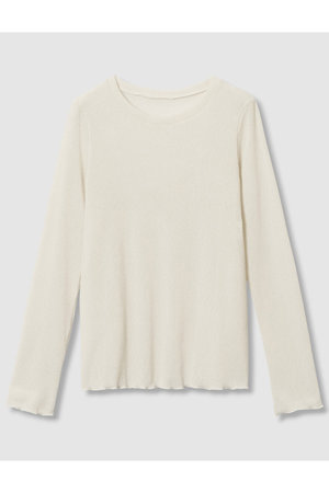 アナイ/ANAYIのラメドライテレコクルー プルオーバー(110100/110103)