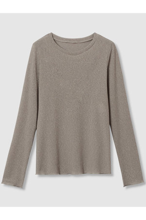 アナイ/ANAYIのラメドライテレコクルー プルオーバー(110100/110103)