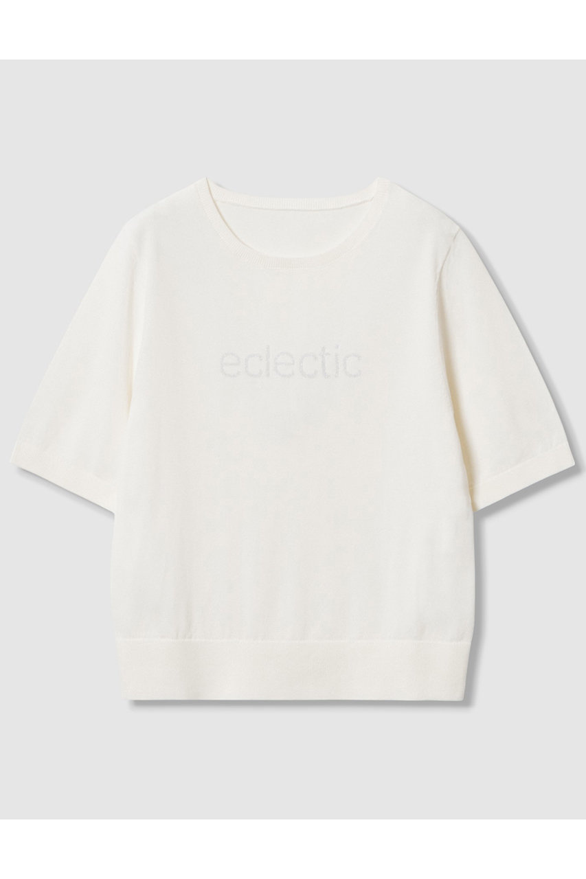 ANAYI ECLECTICロゴプルオーバー (オフホワイト, 38) アナイ ELLE SHOP ANAYI ECLECTICロゴプルオーバー (オフホワイト, 38) アナイ ELLE SHOP