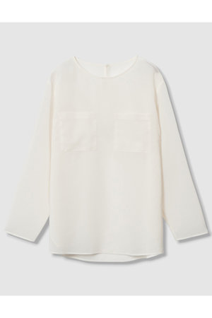 アナイ/ANAYIのトリアセボイルポケットＴブラウス(110400/110403)