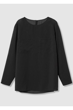 アナイ/ANAYIのトリアセボイルポケットＴブラウス(110400/110403)