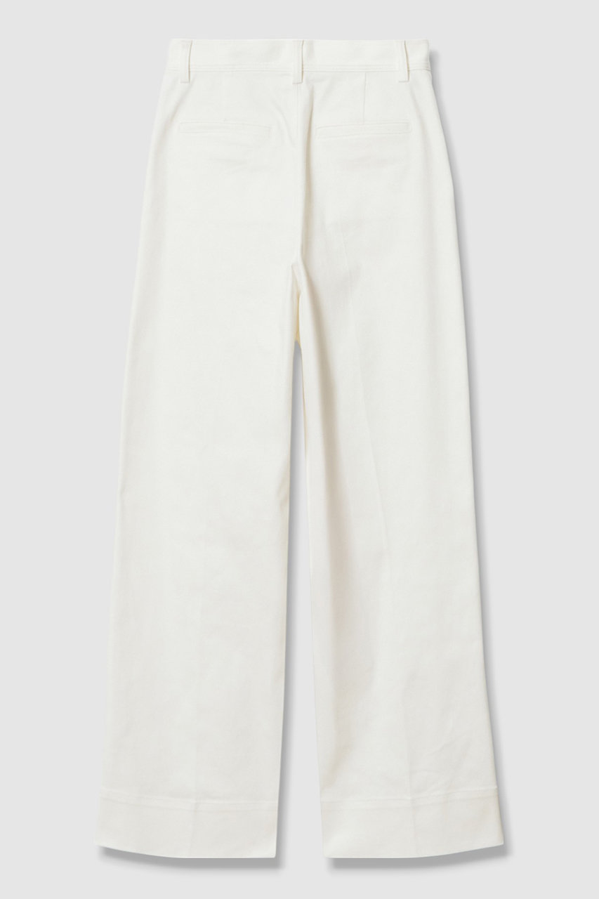 アナイ ANAYI 25SS ケミカルレースタックパンツ ストレート 36