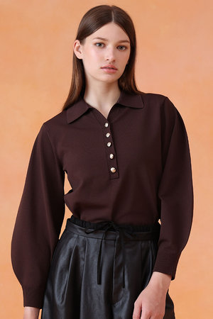 ブラウンの通販｜ELLE SHOP (エル・ショップ)ニット (4ページ目)/WOMEN