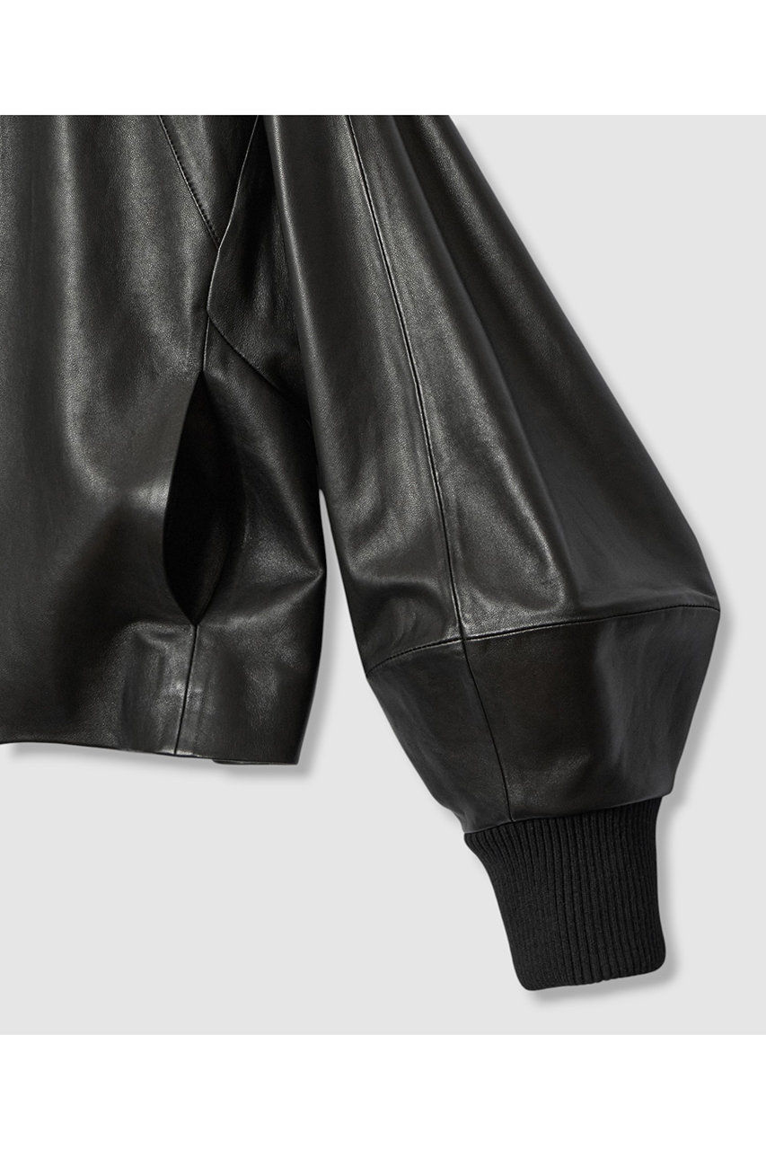 ANAYI(アナイ)｜ラムレザードルマンブルゾン/ブラック の通販