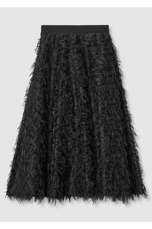 アナイ/ANAYIのフェザーカットジャガードフレア スカート(110700/110703)