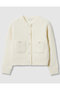 ウールブークレブルゾン カーディガン アナイ/ANAYI オフホワイト