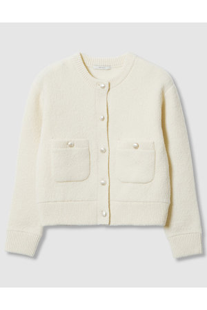 アナイ/ANAYIのウールブークレブルゾン カーディガン(110300/110303)