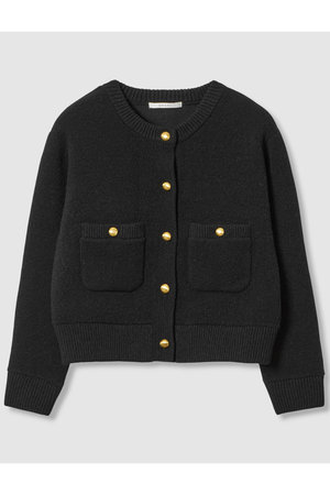 アナイ/ANAYIのウールブークレブルゾン カーディガン(110300/110303)