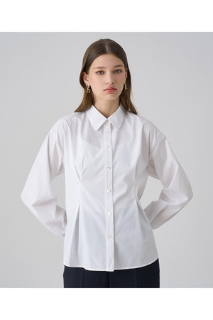 アナイ/ANAYIのタイプライターレースアップ ブラウス(110400/110403)