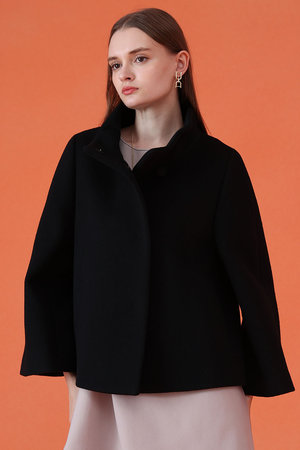 アナイ/ANAYIのウールビーバーショートコート(110900/110902)