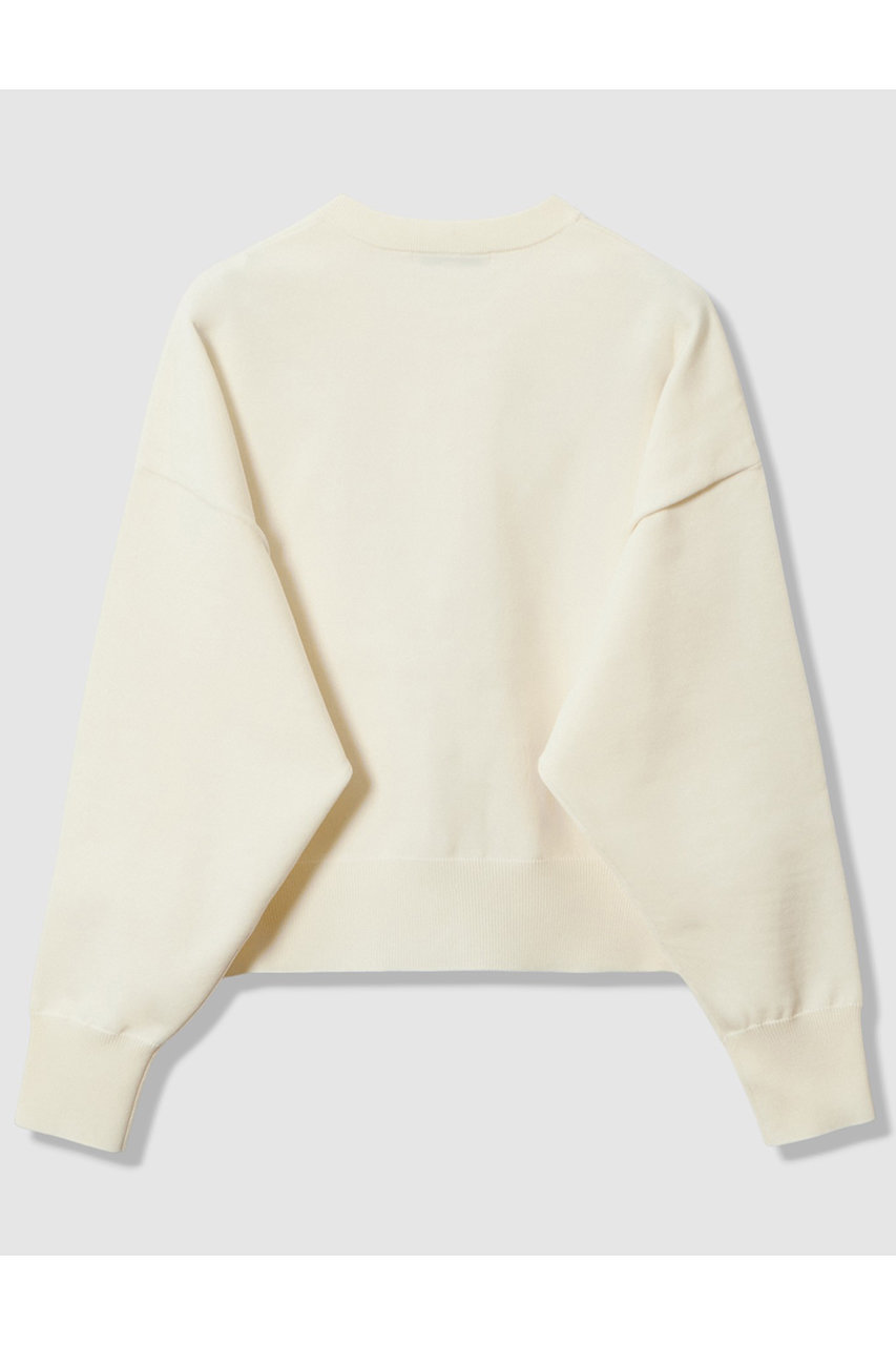 ANAYI(アナイ)｜ドット釦ブルゾン カーディガン/アイボリー の通販