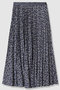 リッププリントプリーツ スカート アナイ/ANAYI