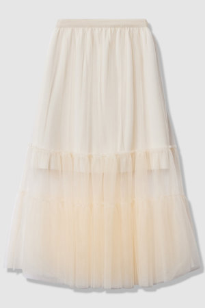 アナイ/ANAYIのチュールティアード スカート(110700/110703)