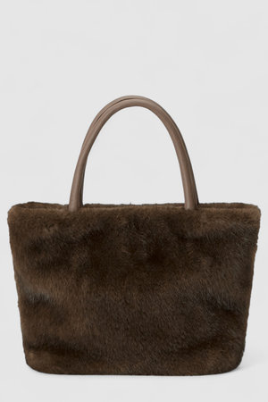 アナイ/ANAYIのフェイクファーハンドバッグ(120600/120602)