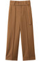 マットクロスワイドパンツ アナイ/ANAYI キャメル