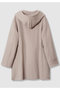 カシミヤフードガウンコート アナイ/ANAYI