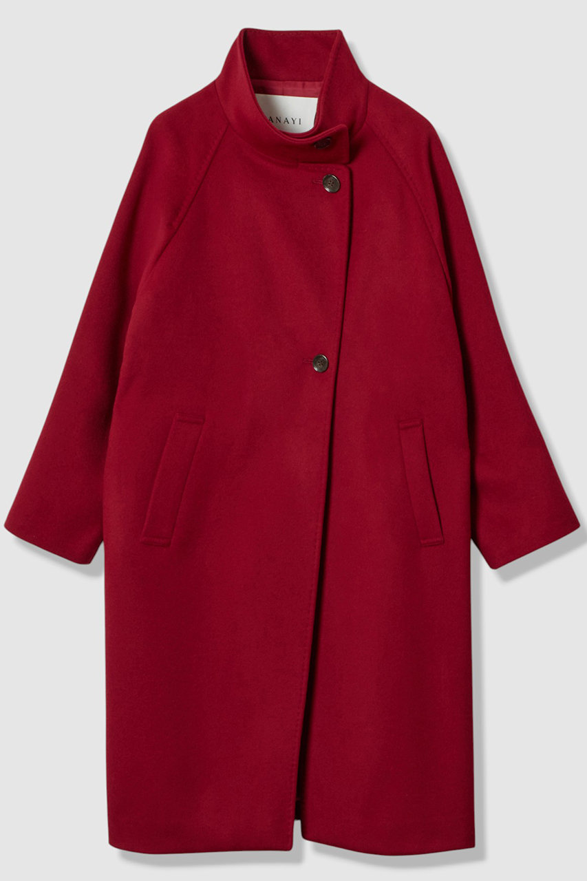 ANAYI(アナイ)｜【予約販売】カシミヤスタンドカラーコート