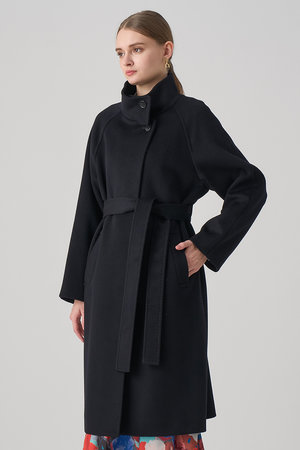 アナイ/ANAYIの【予約販売】カシミヤスタンドカラーコート(110900/110903)