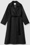 カシミヤステンカラーコート アナイ/ANAYI ブラック