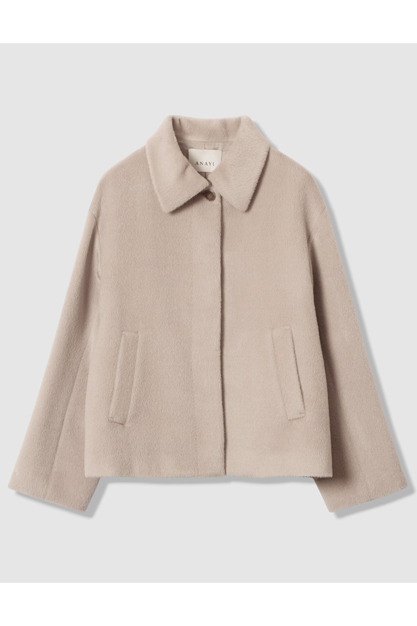 アナイ 新品ショートコート アナイ ウールショートコート