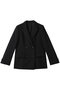 マットクロスピークドラペル ジャケット アナイ/ANAYI ブラック