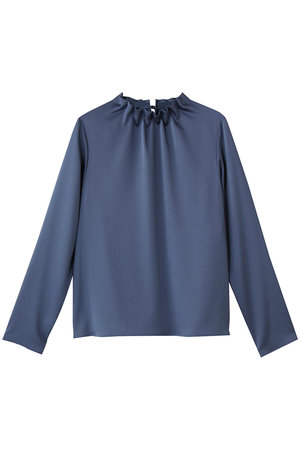 アナイ/ANAYIのハンマーサテンスタンド ブラウス(110400/110403)