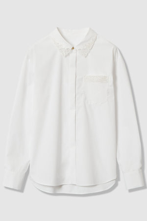 アナイ/ANAYIのエンブレム刺繍シャツ(110400/110403)