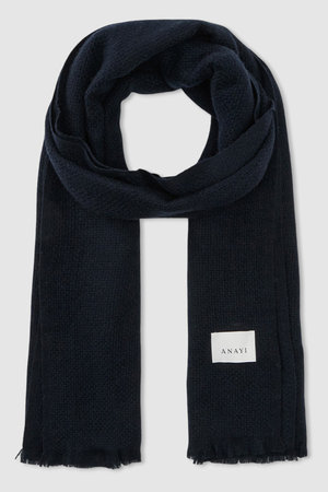 アナイ/ANAYIのウールカシミヤプリペラストール(140100/140101)