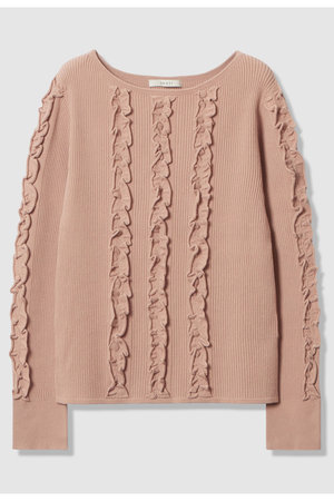 アナイ/ANAYIのウェービーフリルリブ プルオーバー(110300/110301)