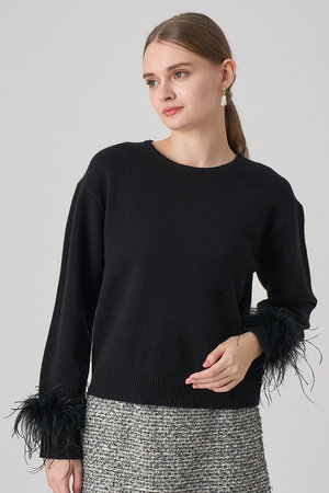 アナイ/ANAYIのフェザーバングル プルオーバー(110300/110301)