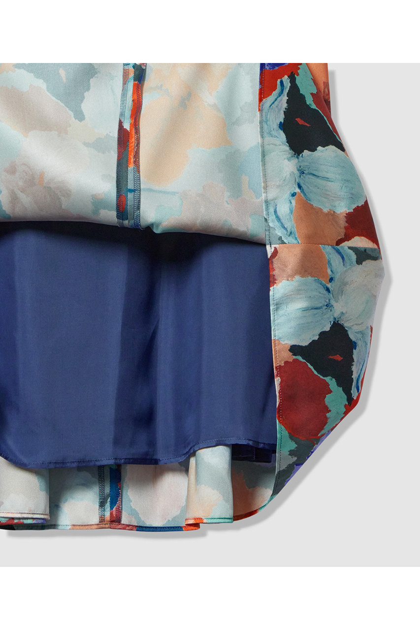 ANAYI(アナイ)｜アートフラワーフレア ワンピース/マルチカラー の通販