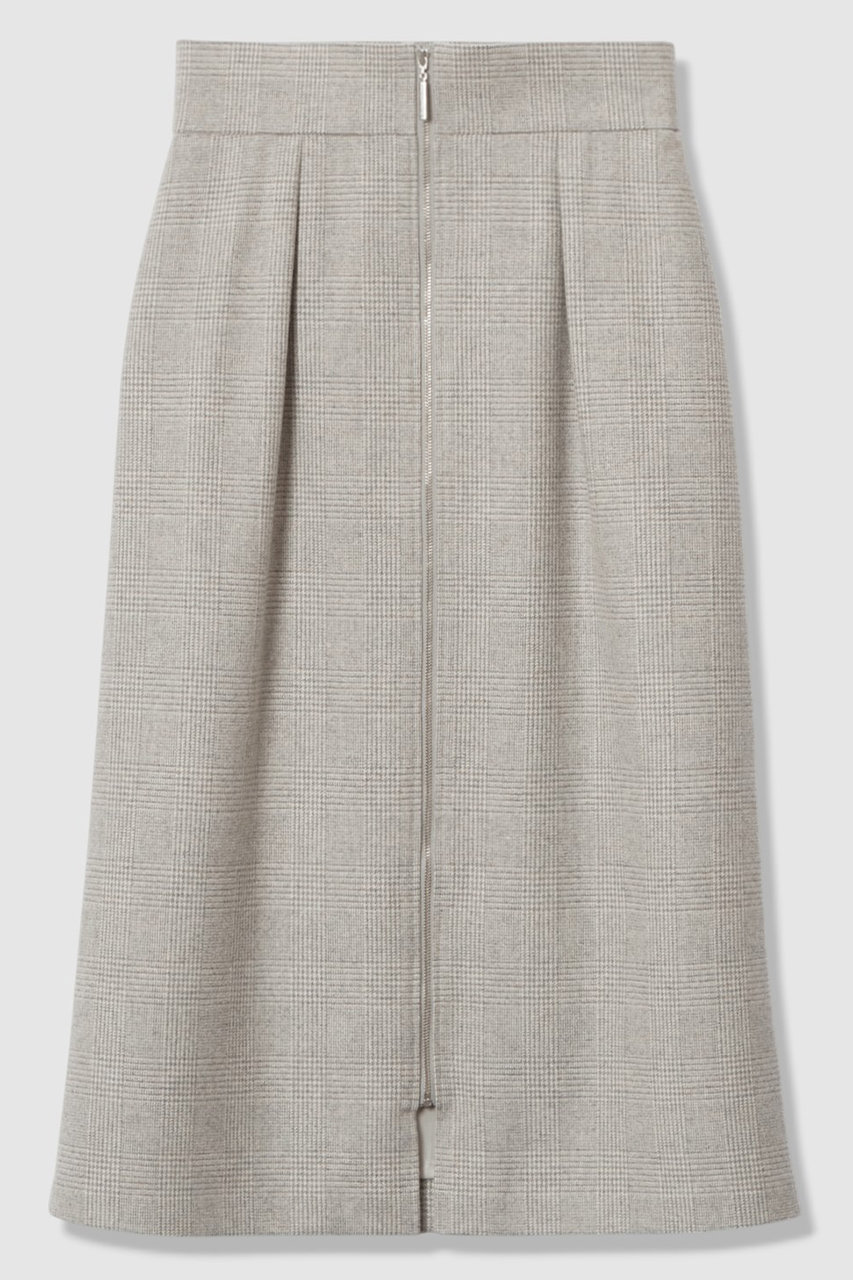 アナイ/ANAYIのグレンチェックタイト スカート(ライトグレー/10252711600-91-380)