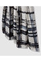 チェックプリントタックギャザーフレアスカート アナイ/ANAYI