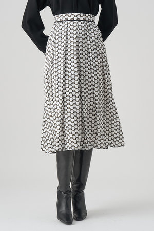 アナイ/ANAYIの【セットアップ対応商品】メーレプリントタックフレア スカート(110700/110702)