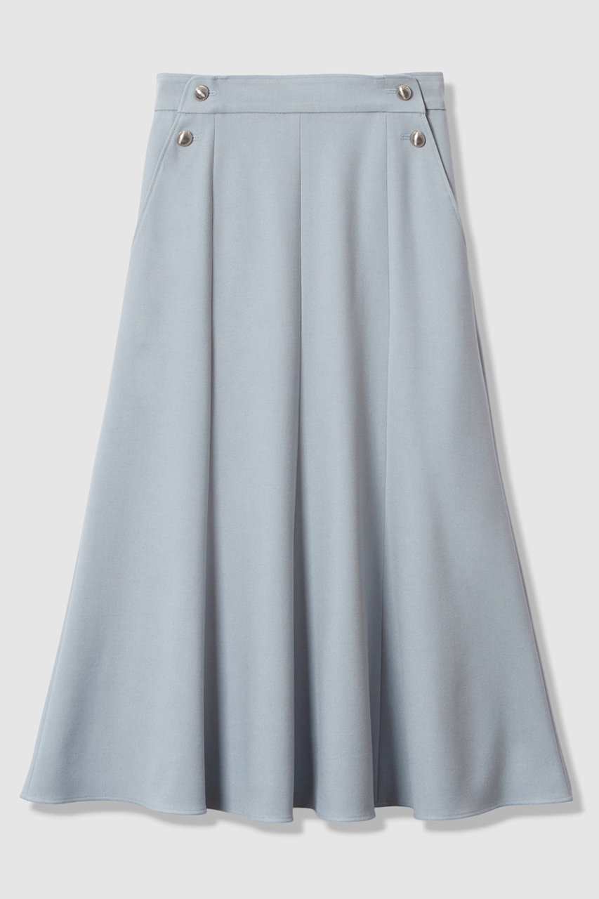 アナイ/ANAYIの裏起毛ツイルマーメイド スカート(ミントグリーン/10261711010-95-380)