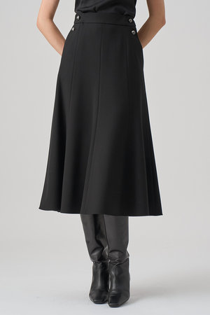 アナイ/ANAYIの裏起毛ツイルマーメイド スカート(110700/110703)