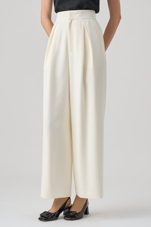 アナイ/ANAYIの【セットアップ対応商品】ダブルクロスタックワイドパンツ(110600/110601)