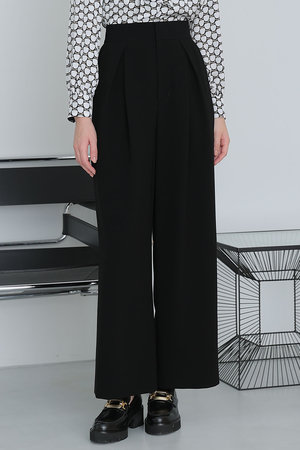 アナイ/ANAYIの【セットアップ対応商品】ダブルクロスタックワイドパンツ(110600/110601)