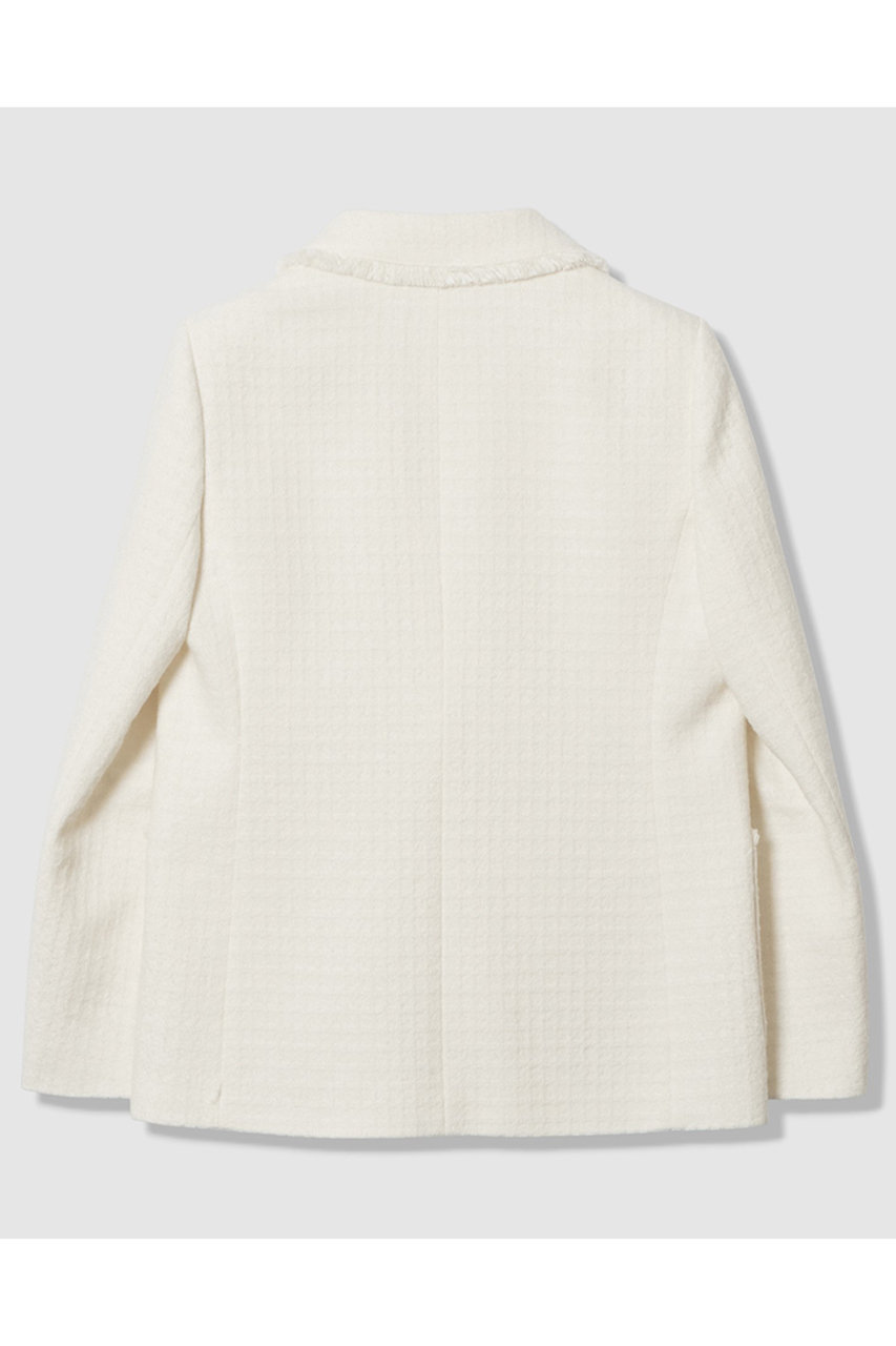 ANAYI(アナイ)｜ラティスツイードテーラード ジャケット/オフホワイト