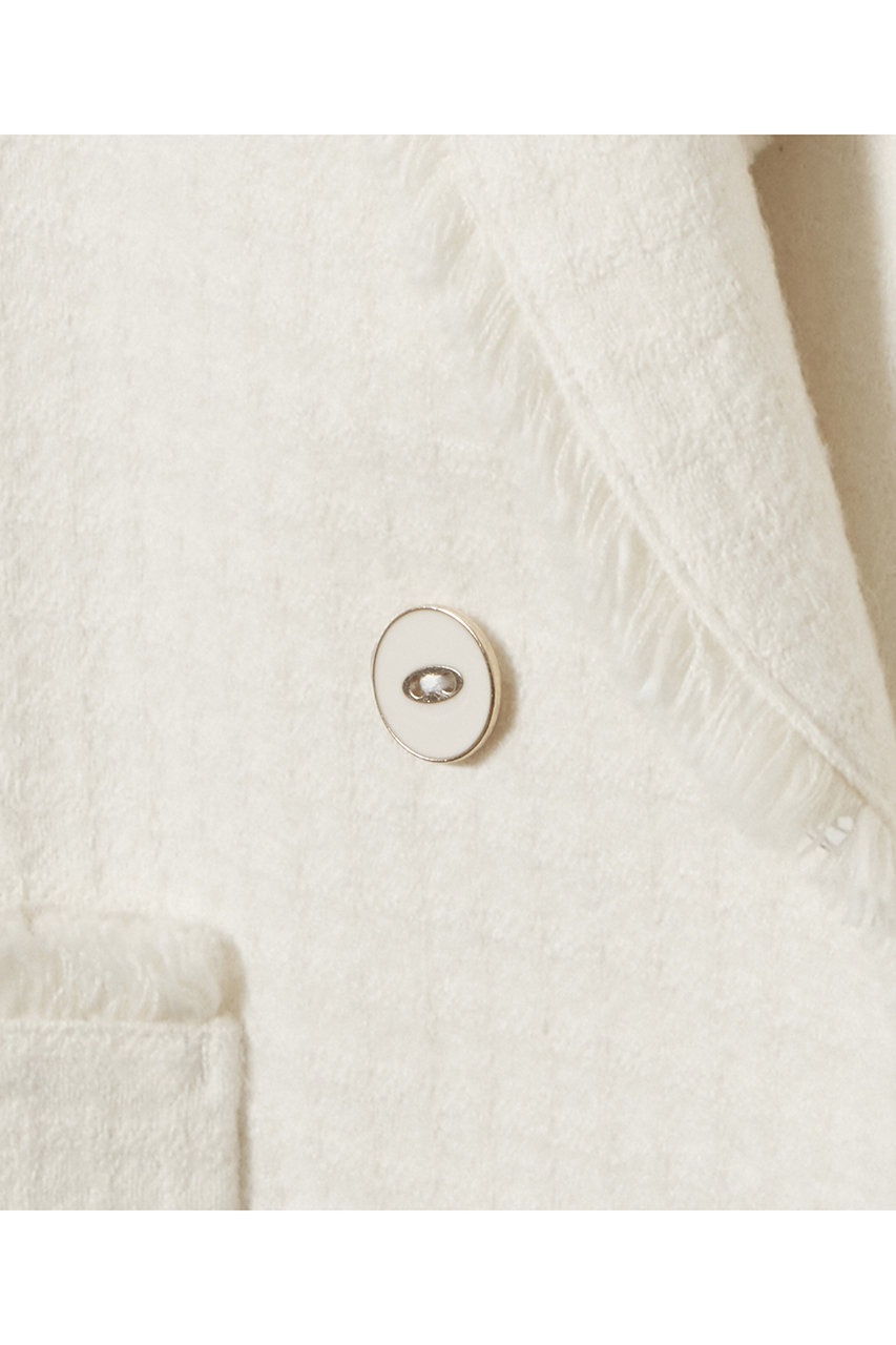 ANAYI ホワイト レースジャケット ANAYI ホワイト レースジャケット レースブルゾン | ANAYI/アナイ