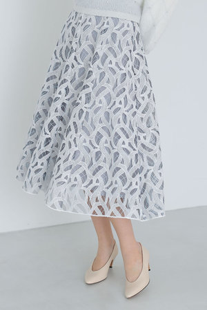 アナイ/ANAYIのカスカータチュール切り替えフレア スカート(110700/110702)