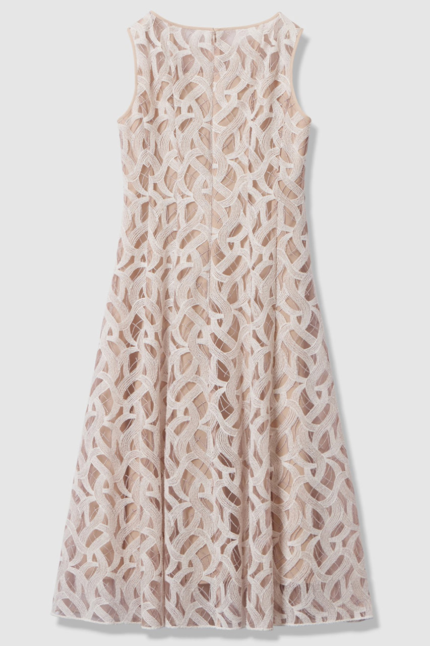 ANAYI(アナイ)｜カスカータチュールフレア ワンピース/ピンク の通販